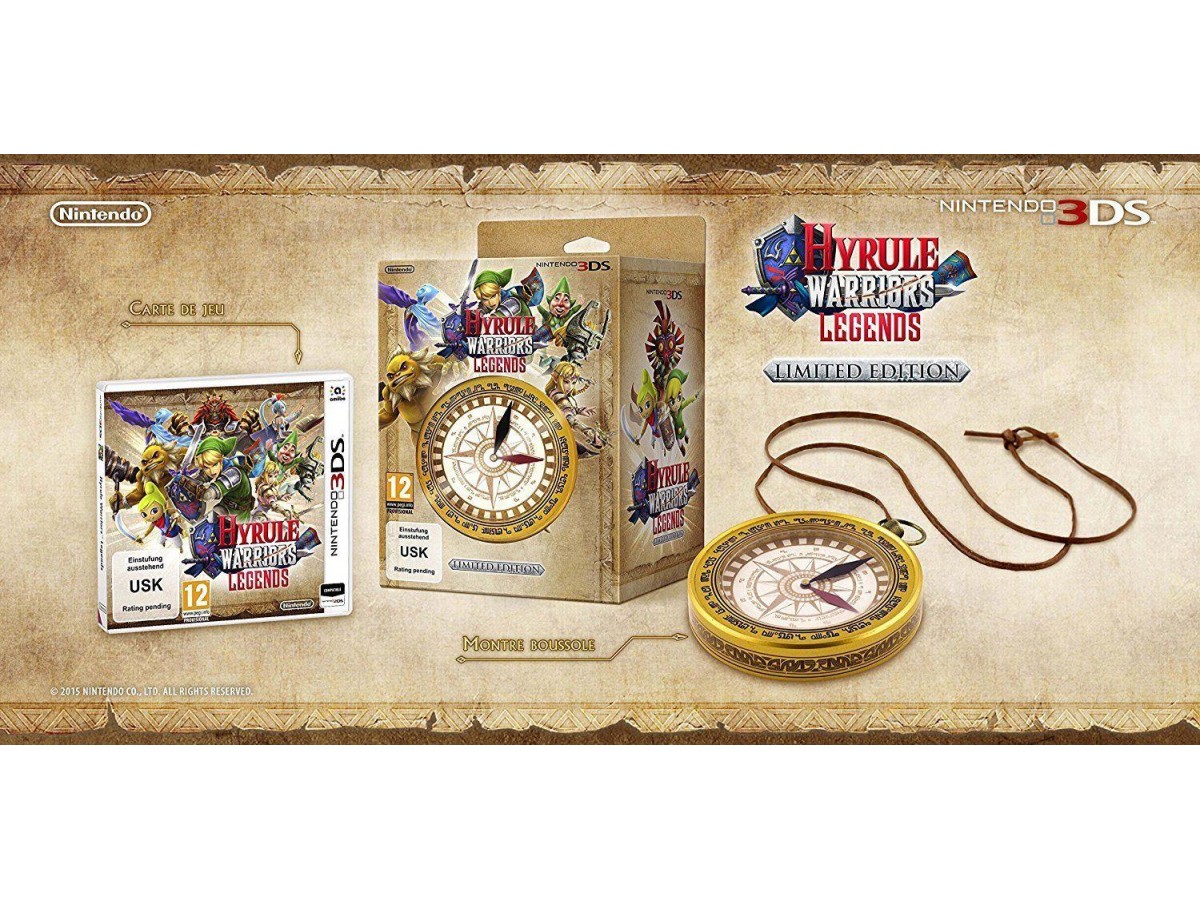 Nintendo 3ds Hyrule Warriors Legends - Limited Edition
