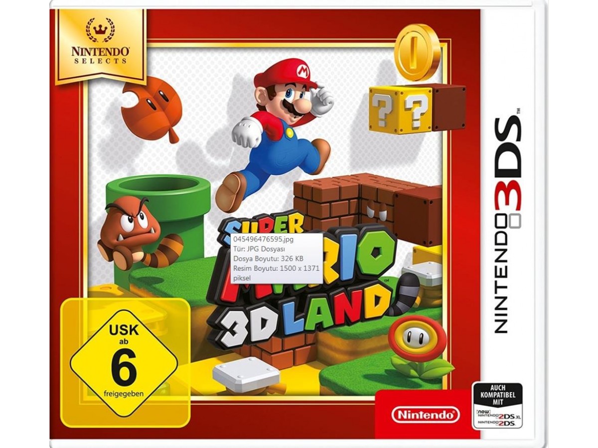 Nintendo 3ds Super Mario 3d Land