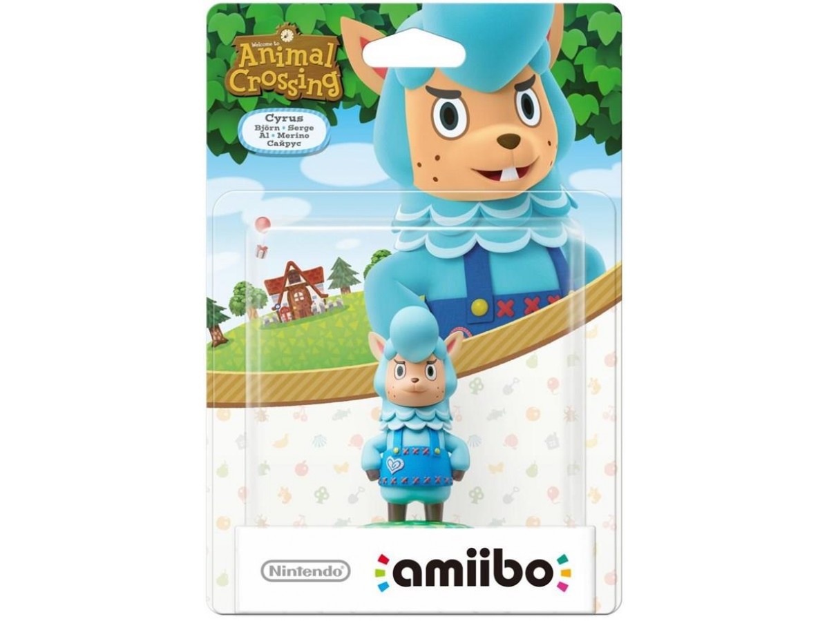 Amiibo Animal Crossing Cyrus Figürü
