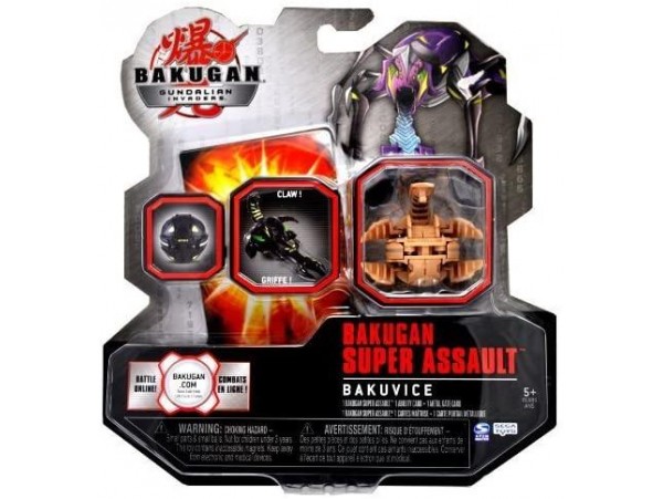 Bakugan Gundalian Invaders Super Assault Series Bakuvice Single Figüre