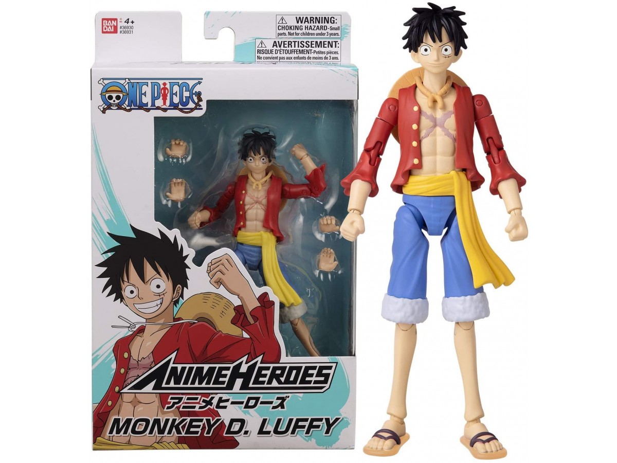 Bandai Anime Heroes One Piece Monkey D. Ruff Action Figür 16 Cm