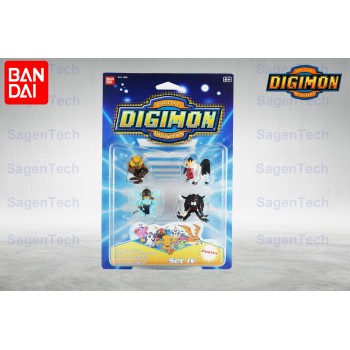 Bandai Digimon 6 Li Mini Set - Seri 4 Orjinal Ürün