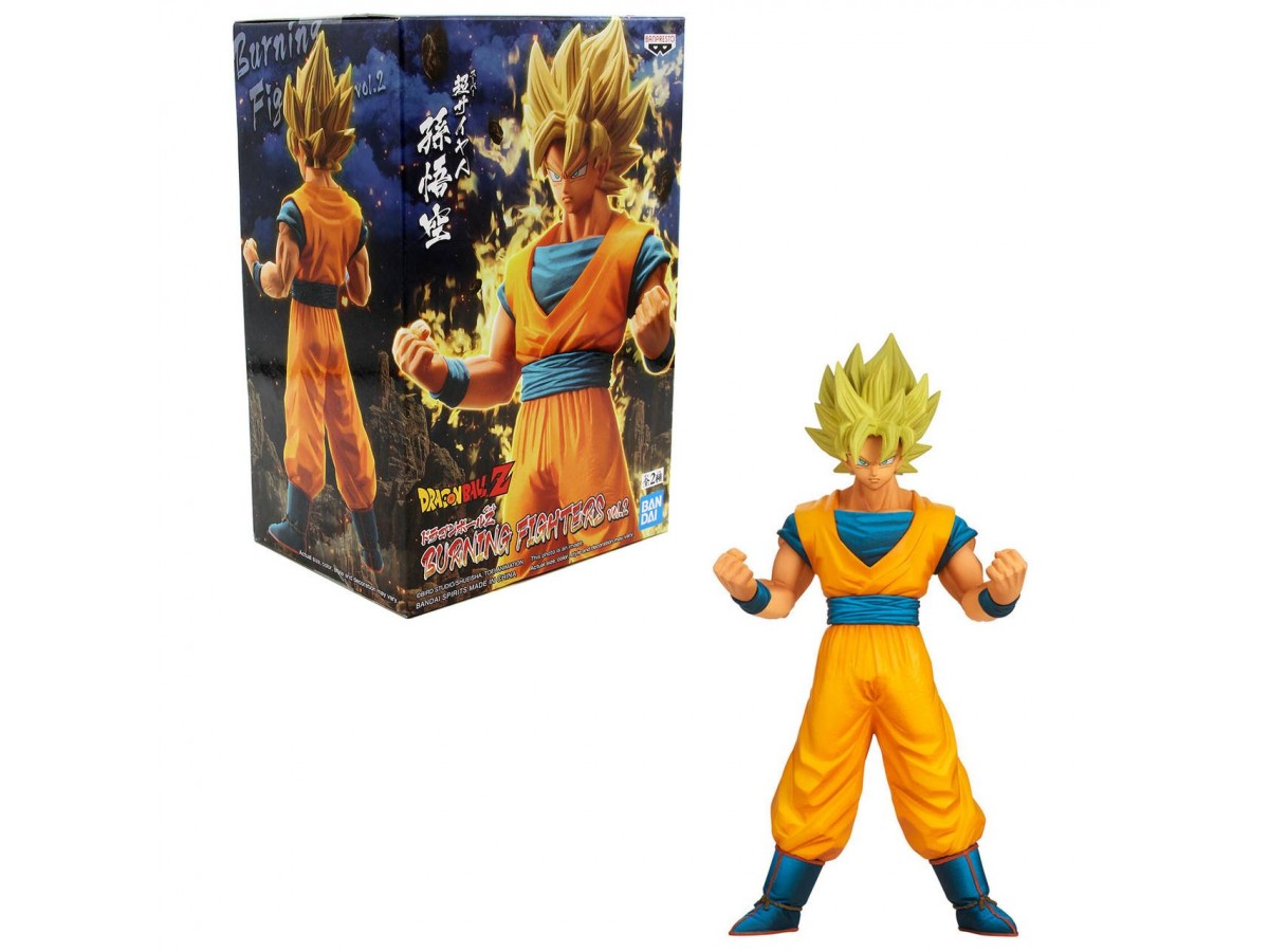 Banpresto Dragon Ball Z: Burning Fighters - Son Goku Vol.2 Statue 16cm