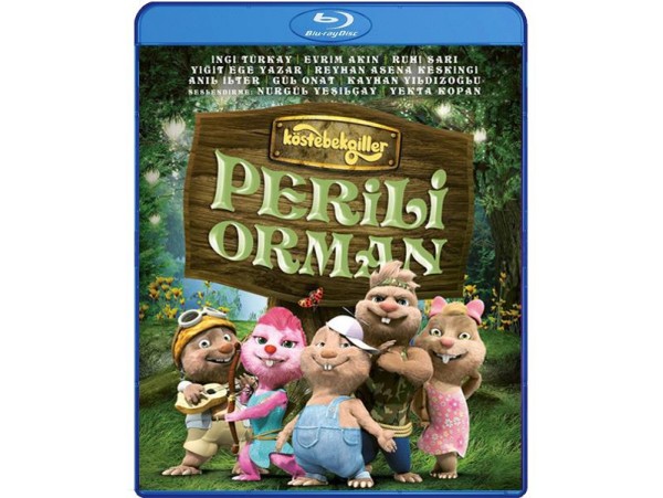 Blu-Ray Film Kostebekgiller Perili Orman