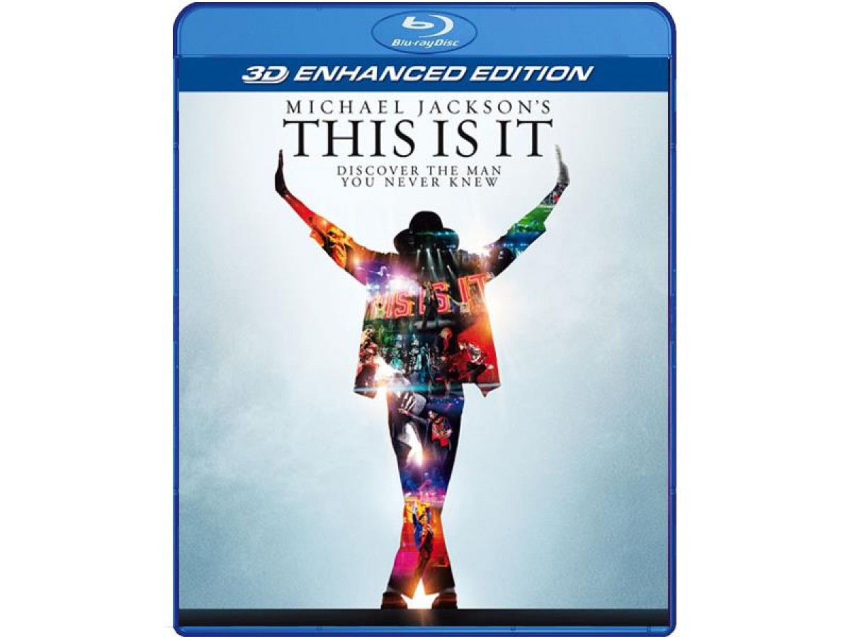 Blu-Ray Film Michael Jackson This Is It 3d Enhanced Edition