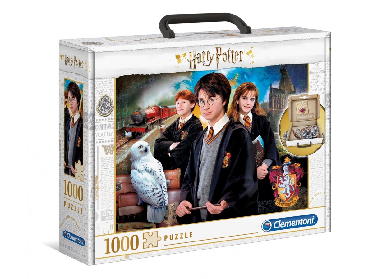 Clementoni Harry Potter Puzzle 1000 Parça Çanta Şeklinde
