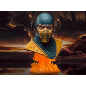 Diamond Legends In 3d: Mortal Kombat 11 - Scorpion Bust Heykel 1/2 Ölçek