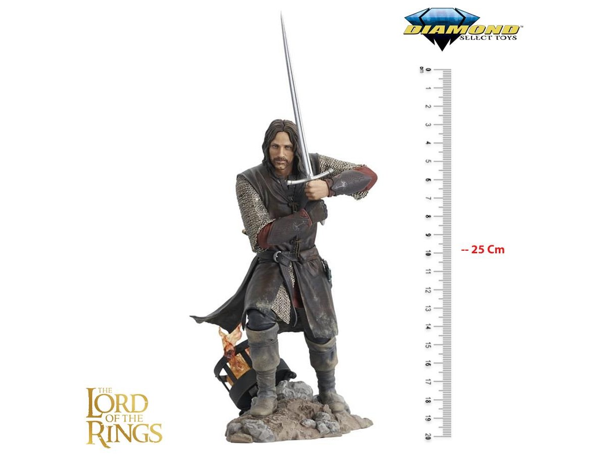 Diamond Lord Of The Rings - Aragorn Pvc Statue 25cm