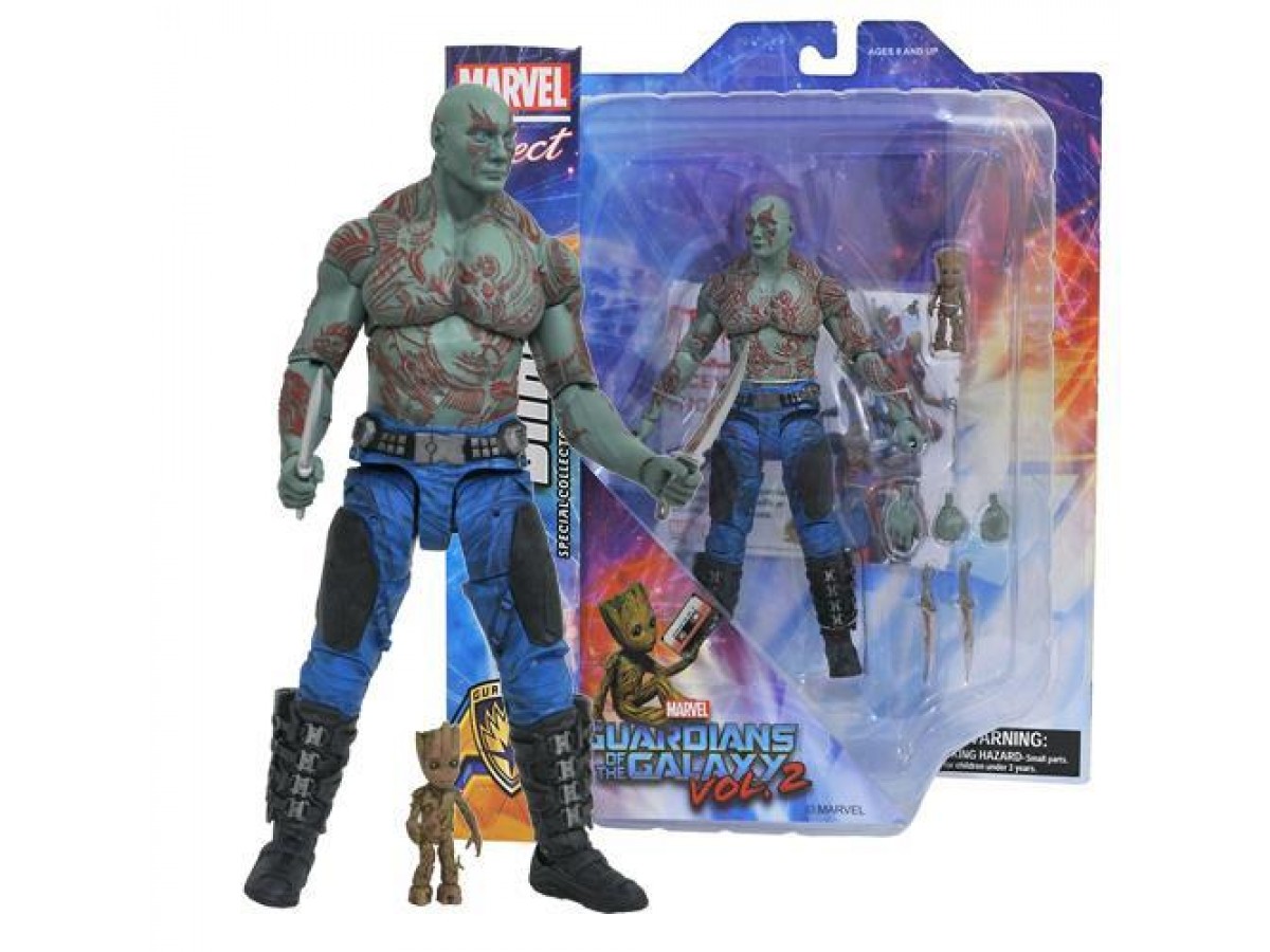 Diamond Select Guardians Of The Galaxy Marvel Select Drax & Baby Groot
