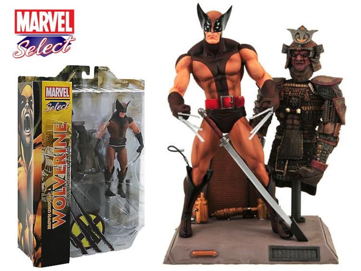 Diamond Select Toys Marvel Brown Uniform Wolverine Figürü