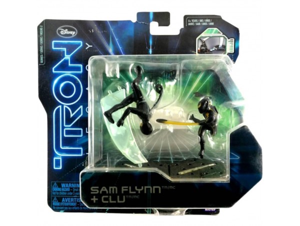 Disney Tron Legacy Sam Flynn + Clu