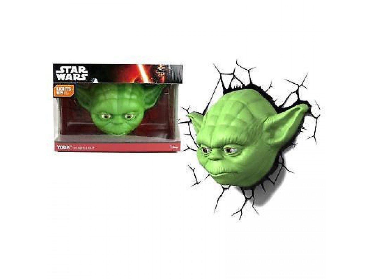 Disney Star Wars Yoda 3d Deco Light