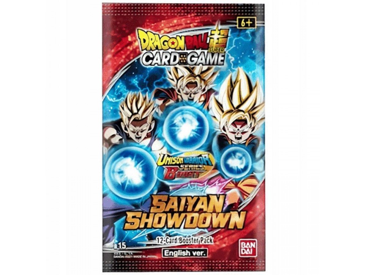 Dragon Ball Super Card Game Saiyan Showdown Booster Pack