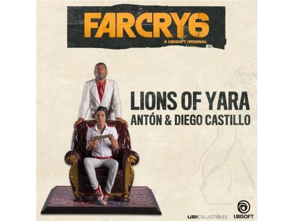 Far Cry 6 Anton and Diego Castillo Lions of Yara Statue Figürü