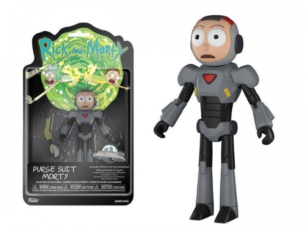 Funko Action Figür Rick and Morty - Morty Purge Suit Figürü