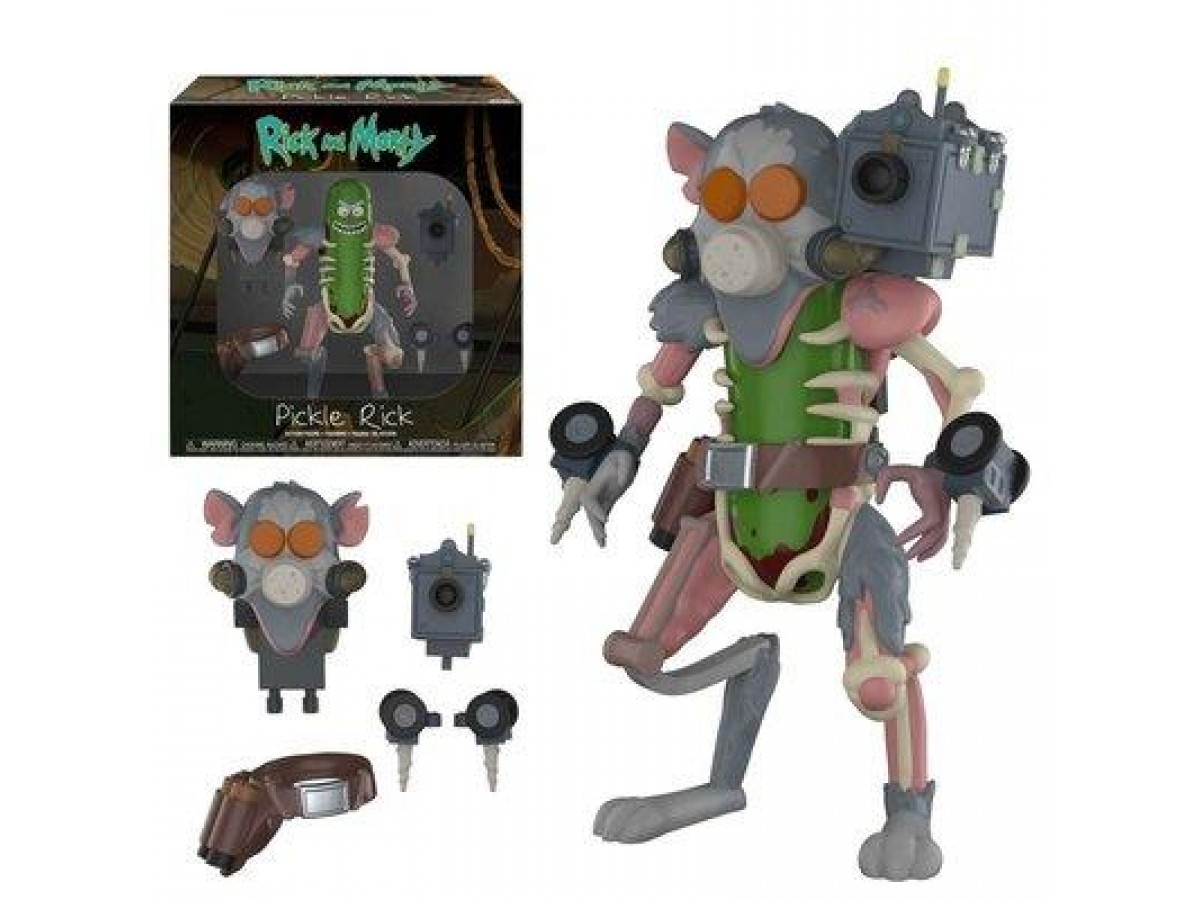 Funko Action Rick And Morty Pickle Rick Figürü