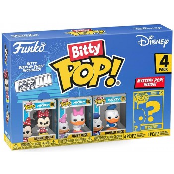 Funko Bitty Pop 4'lü Paket Disney - Minnie, Daisy Duck, Donald Duck