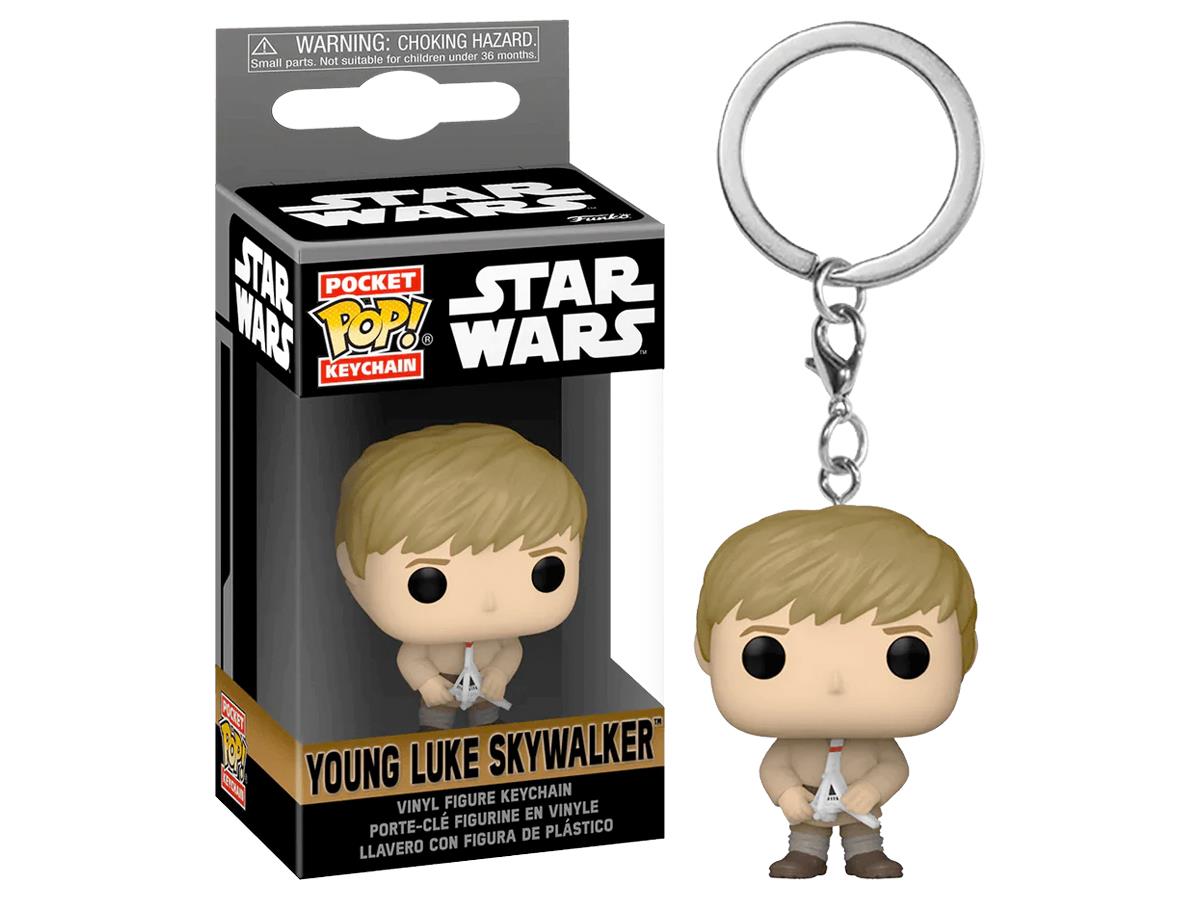 Funko Pocket Pop Disney Star Wars Obi-Wan Kenobi - Young Luke Skywalker Bobble-Head Anahtarlık