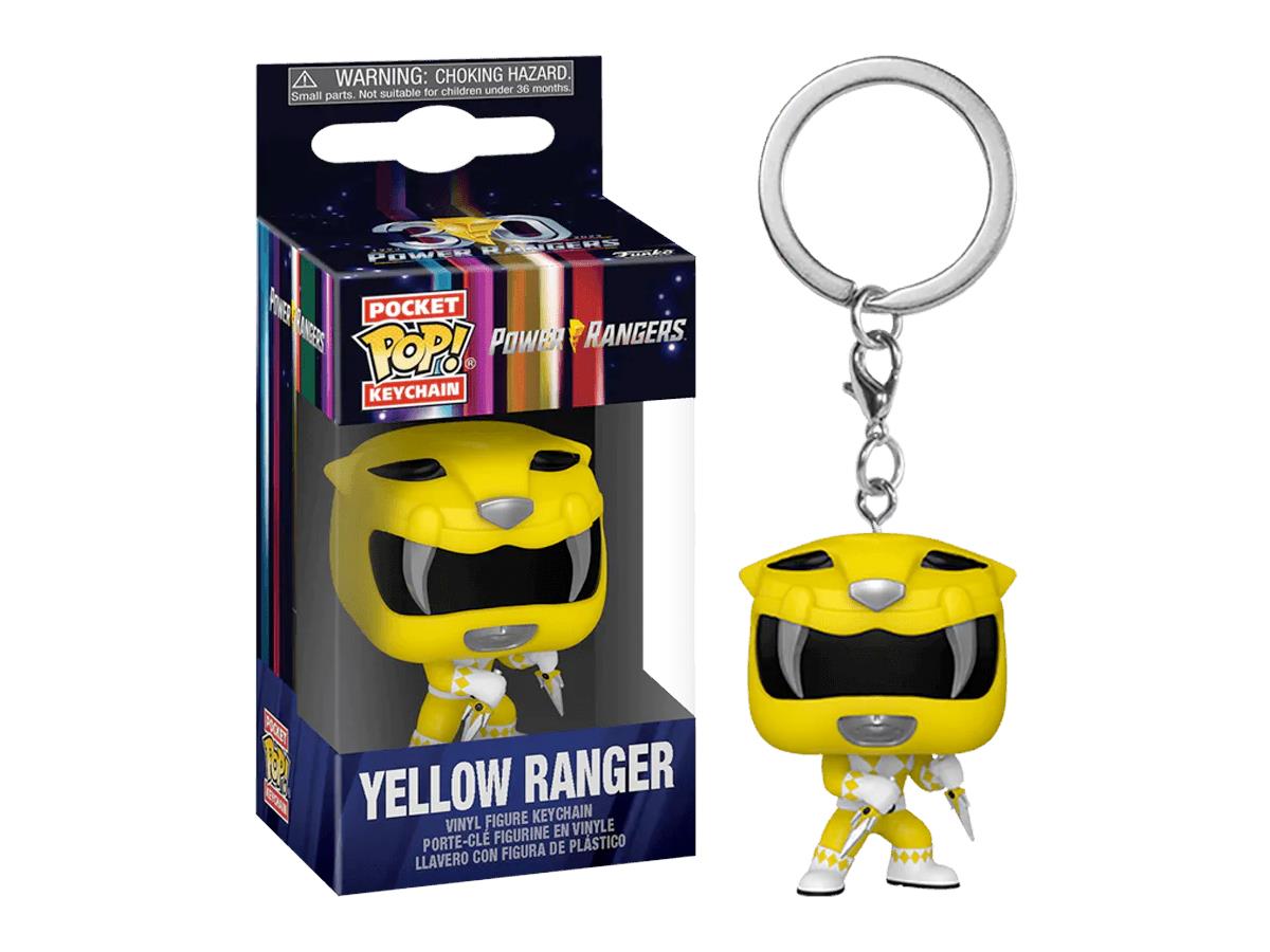Funko Pocket Pop Power Rangers  - Yellow Ranger Anahtarlık