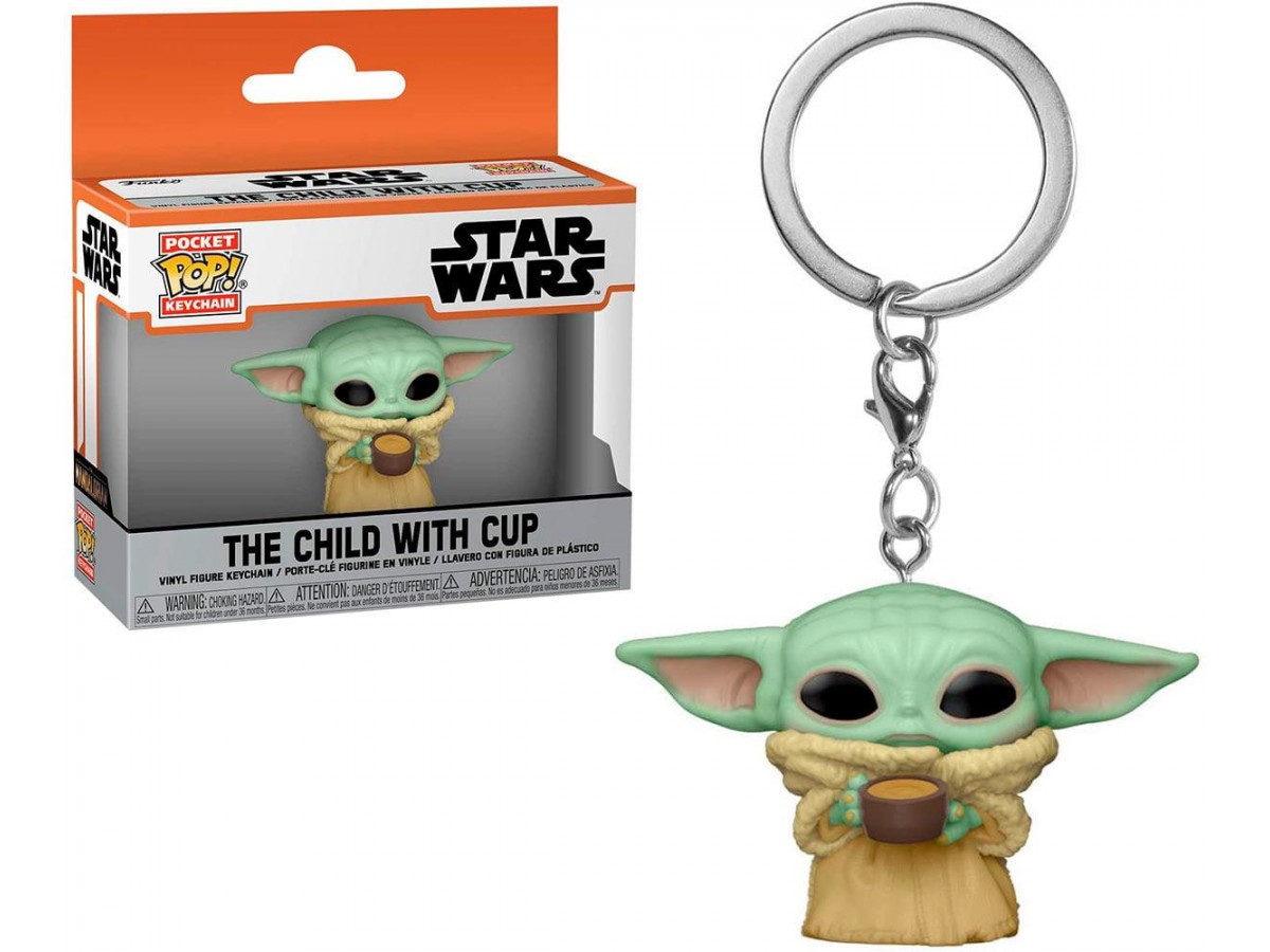 Funko Pocket Pop Star Wars The Child With Cup Anahtarlık
