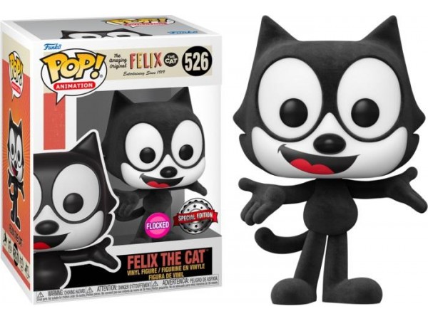Funko Pop Animation: Felix The Cat Flocked Special Edition No:526