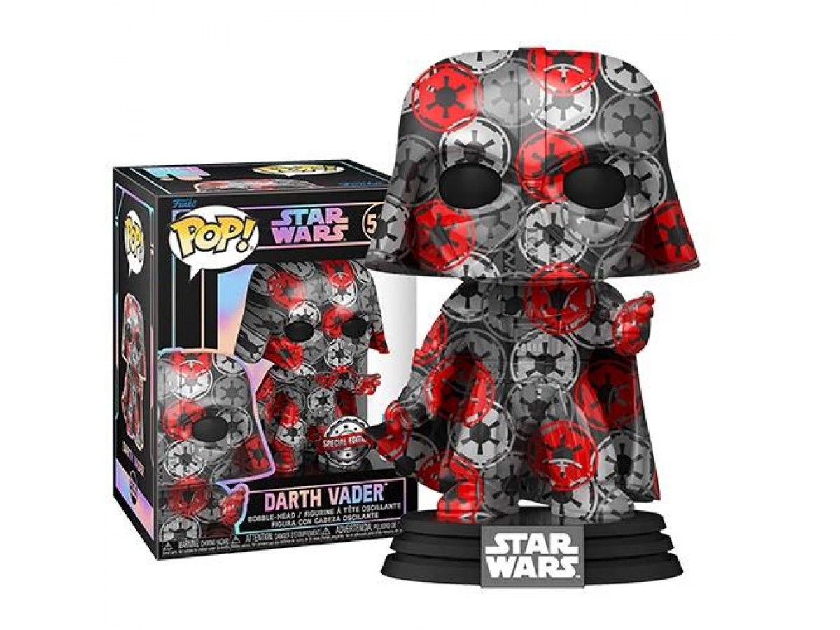 Funko POP Art Series: Disney Star Wars - Darth Vader with Plastic Case Special Edition No:535 Bobble