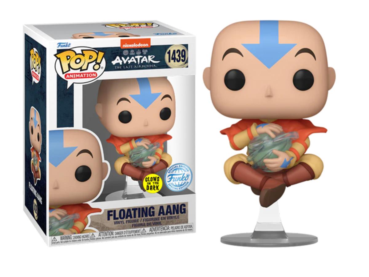 Funko Pop Avatar: The Last Airbender Aang Floating Glows İn The Dark Special Edition