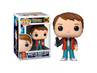 Funko Pop Back To The Future Marty In Puffy Vest Figürü