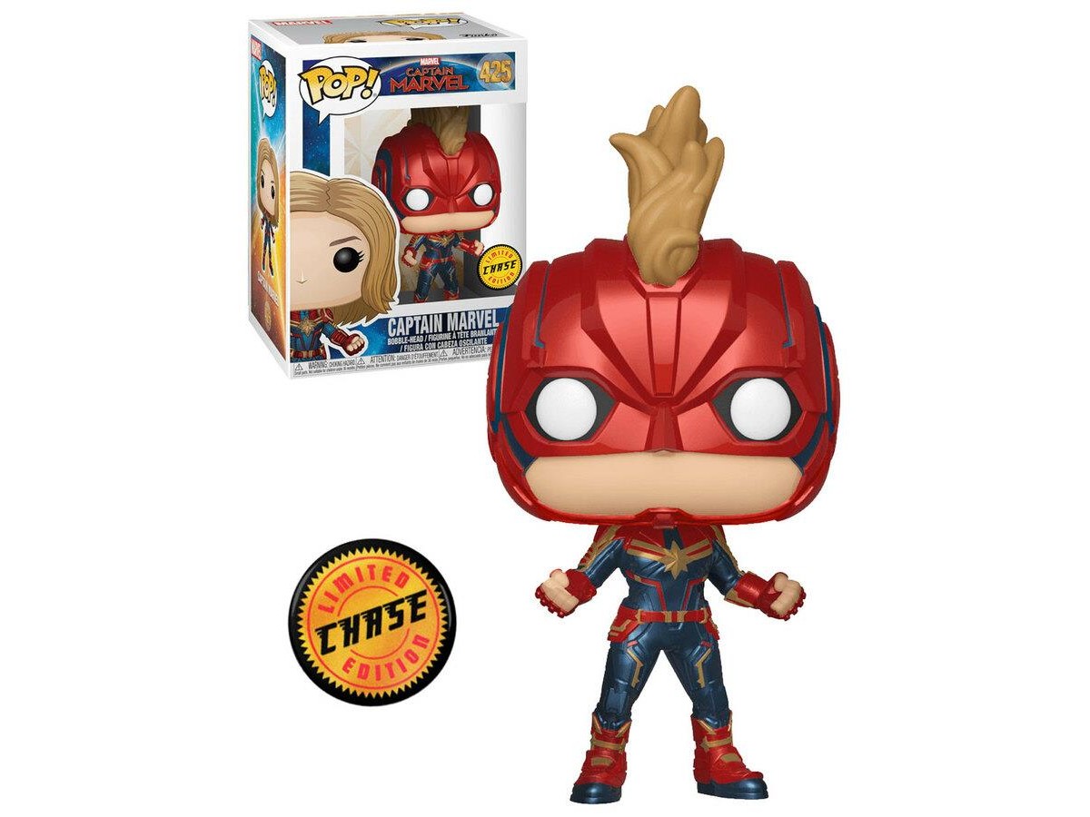 Funko Pop Captain Marvel Chase Limited Edition