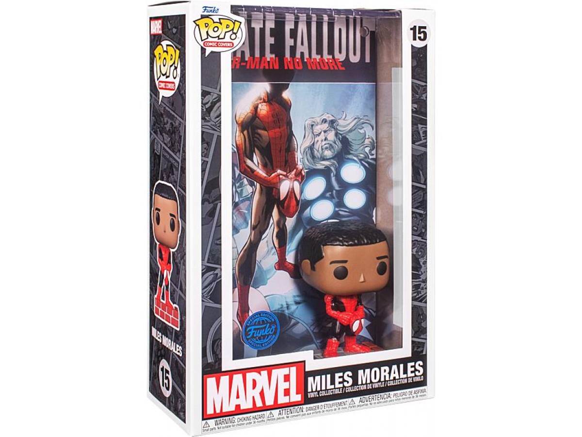 Funko Pop Comic Covers:  - Miles Morales Special Edition No:15