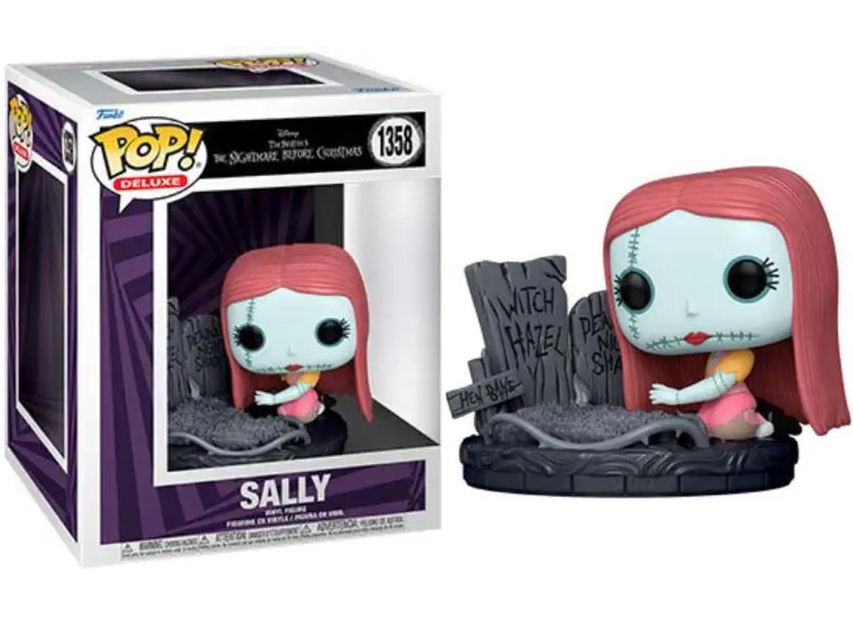 Funko Pop Deluxe: The Nightmare Before Christmas 30th - Sally With Gravestone No:1358