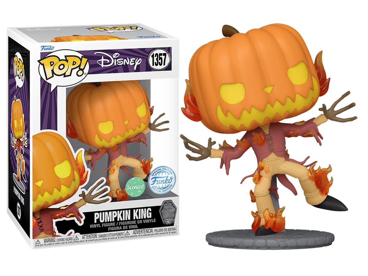 Funko Pop Disney The Nightmare Before Christmas 30th - Pumpkin King Scented No:1357
