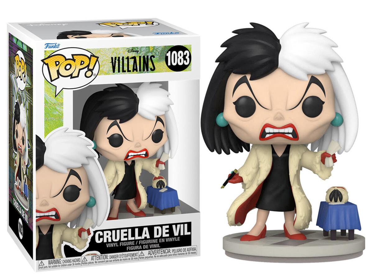 Funko Pop Disney: Villains - Cruella De Vil No:1083