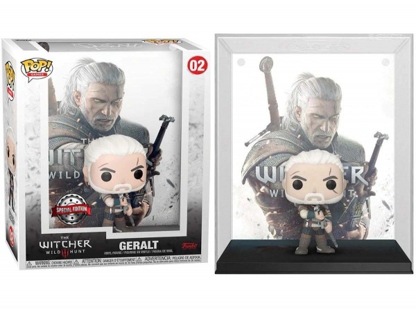 Funko Pop Games Cover: Witcher III Wild Hunt - Geralt Special Edition No:02