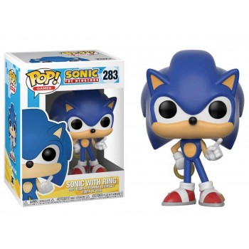 Funko Pop Games: Sonic The Hedgehog - Sonic With Ring No:283