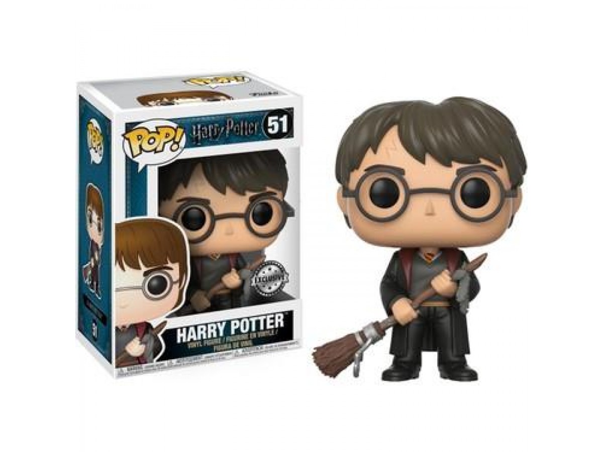 Funko Pop Harry Potter with Firebolt Special Edition Figür