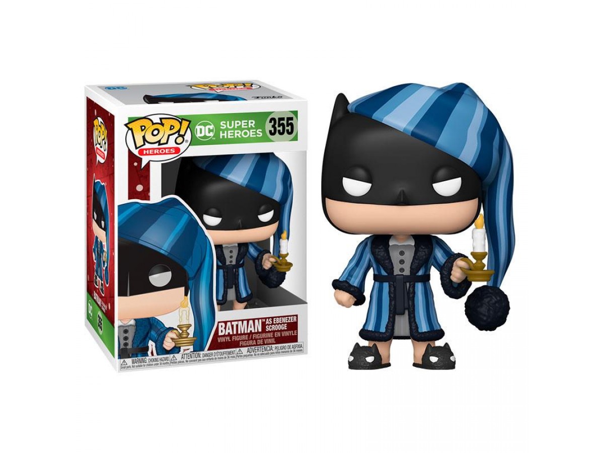 Funko Pop Heroes Dc Holiday Scrooge Batman Figürü