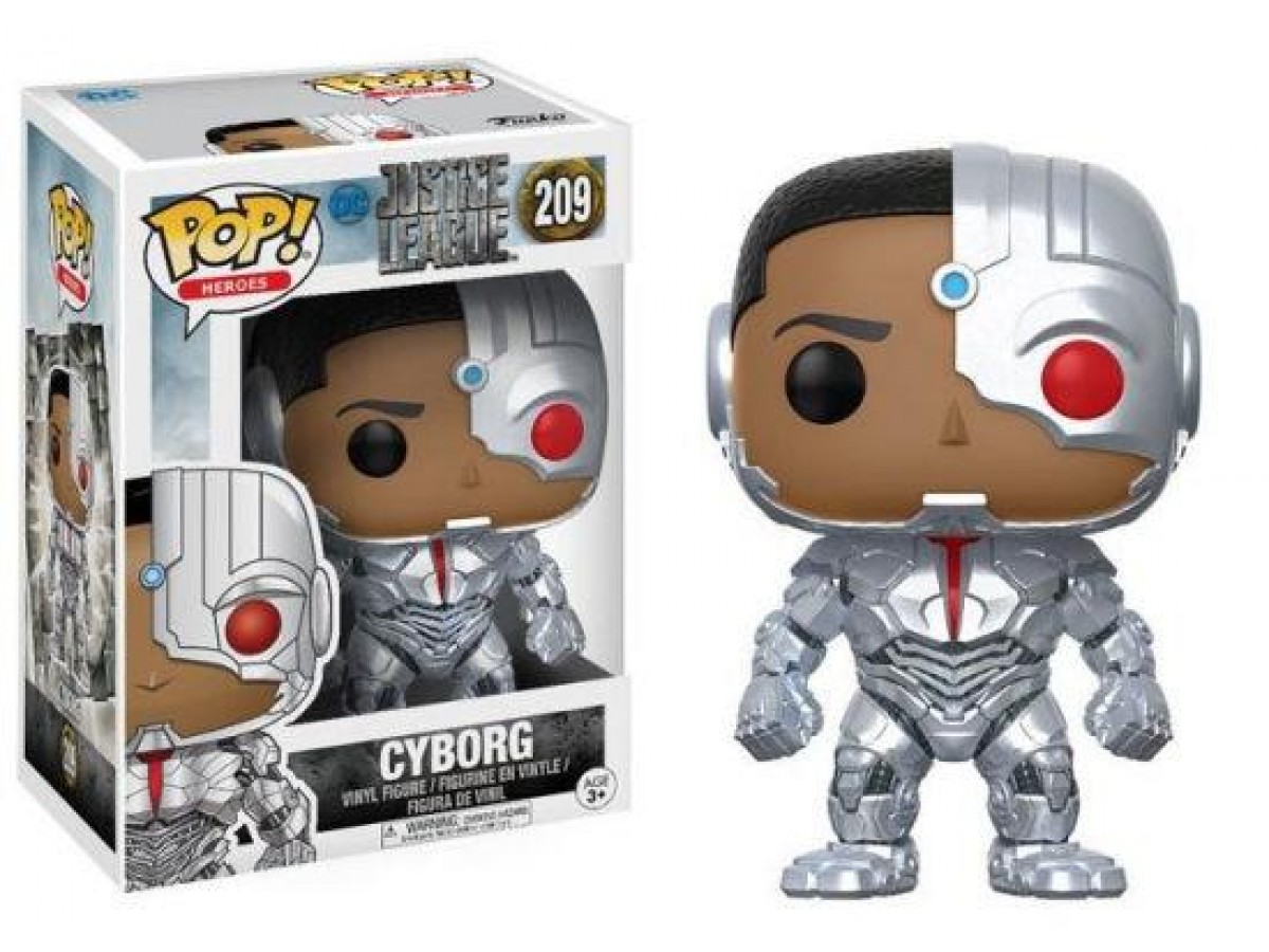 Funko Pop Dc Justice League Cyborg Figürü