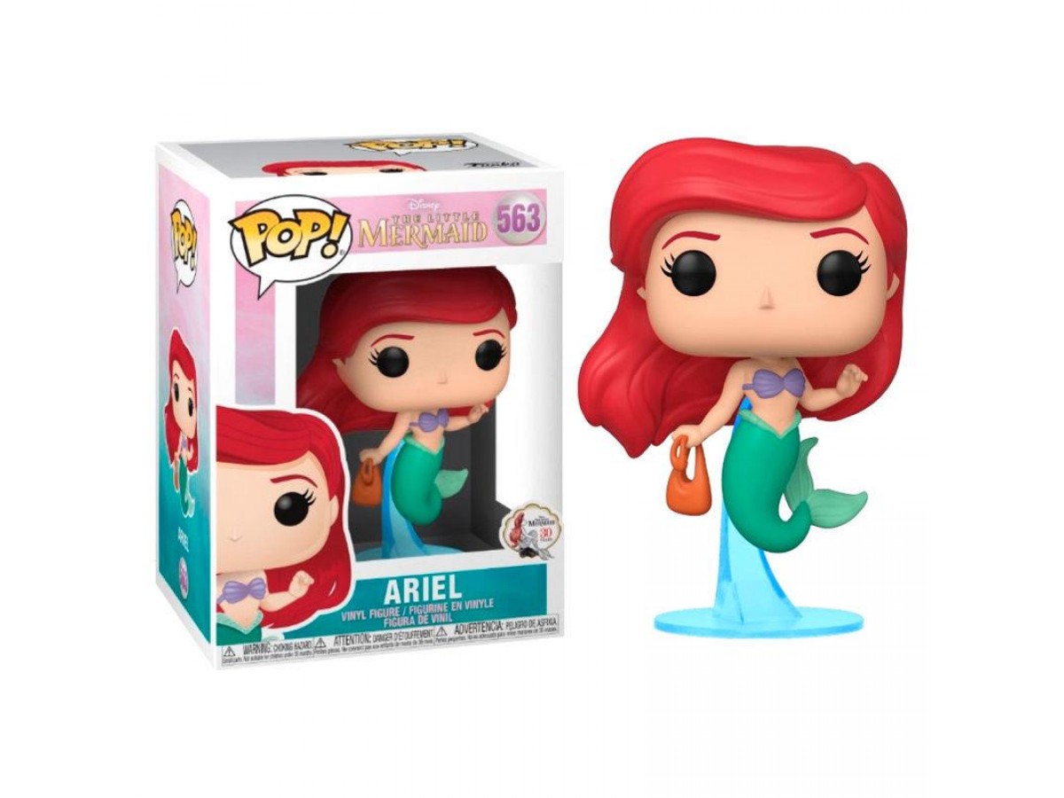 Funko Pop Little Mermaid Ariel With Bag Figürü
