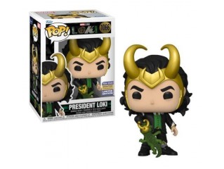Funko Pop : Loki - President Loki  No:1066 Bobble-Head Convention Limited Edition