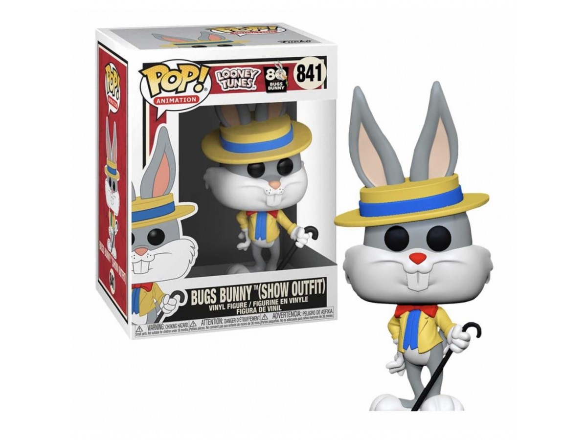 Funko Pop  Looney Tunes - Bugs Bunny Show Outfit Figürü No:841