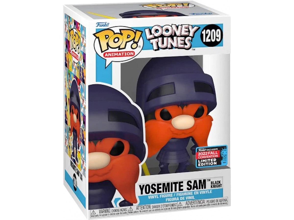 Funko Pop Looney Tunes - Yosemite Sam Knight 2022 Fall Convention Limited Edition No:1209