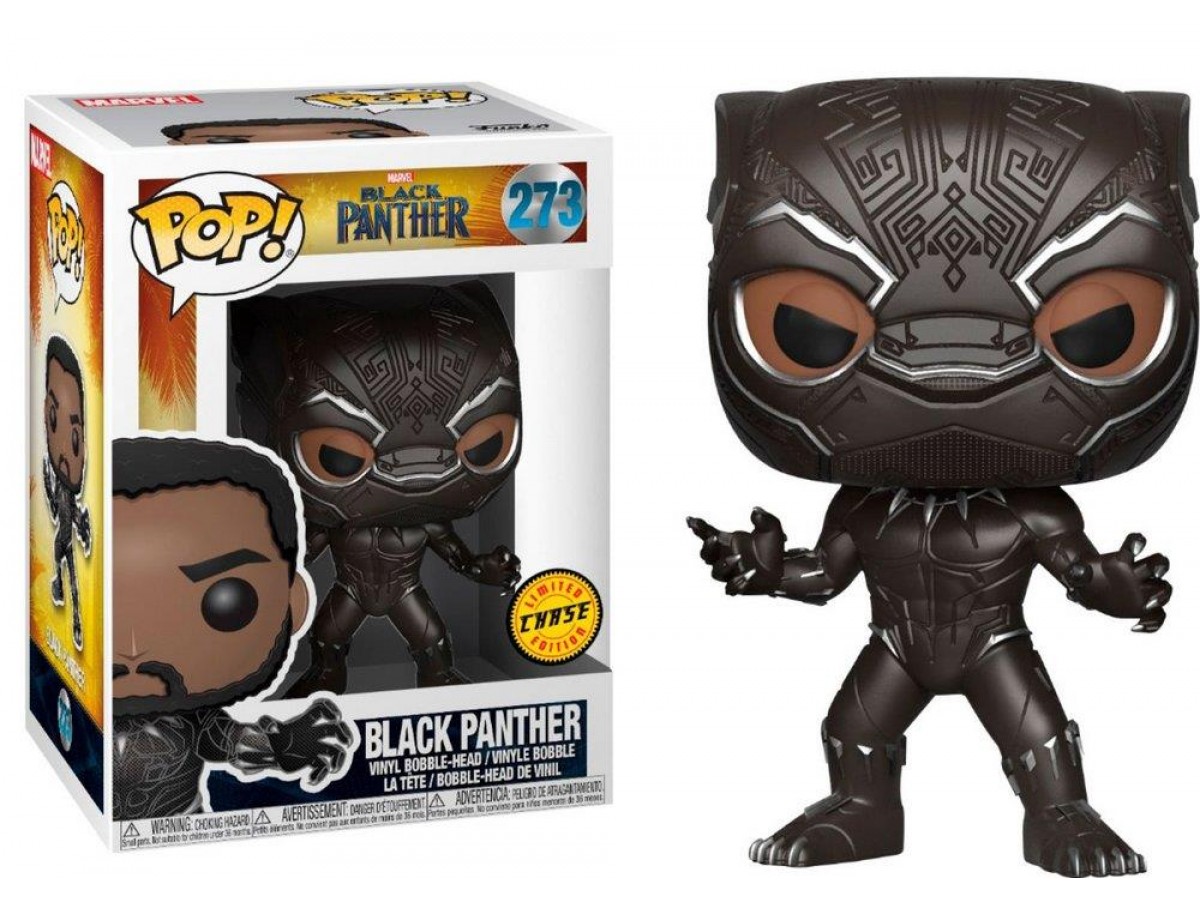 Funko Pop Marvel Black Panther Chase Limited Edition