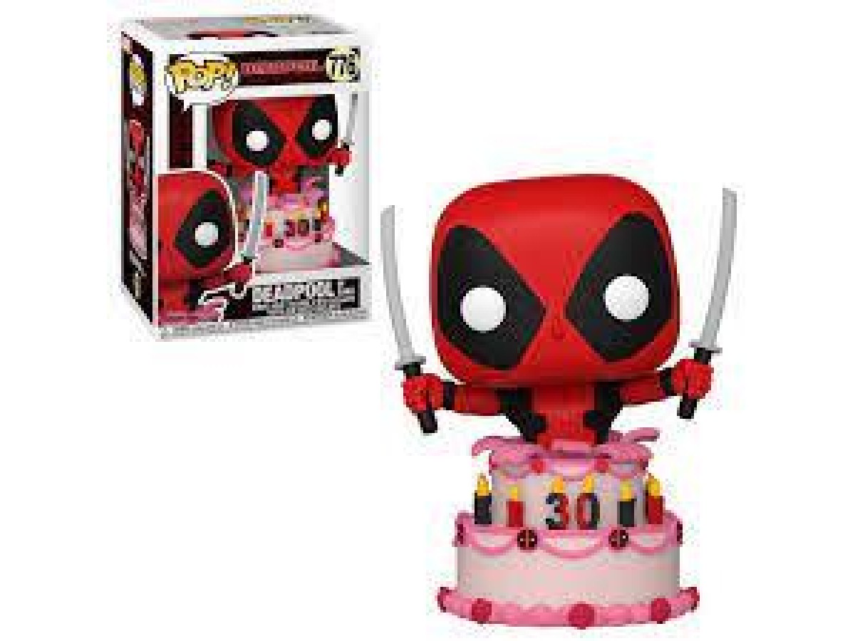 Funko Pop Marvel Deadpool - Deadpool in Cake 30th Anniversary Figürü