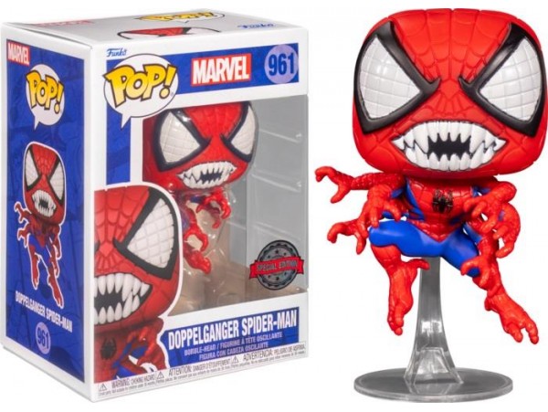 Funko Pop Marvel: Doppelganger Spider-Man Special Edition No:961 Bobble-Head