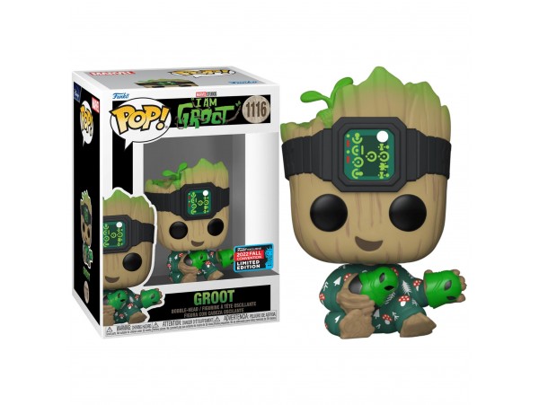 Funko Pop Marvel: I am Groot - Groot Convention Limited Edition No:1116 Bobble-Head