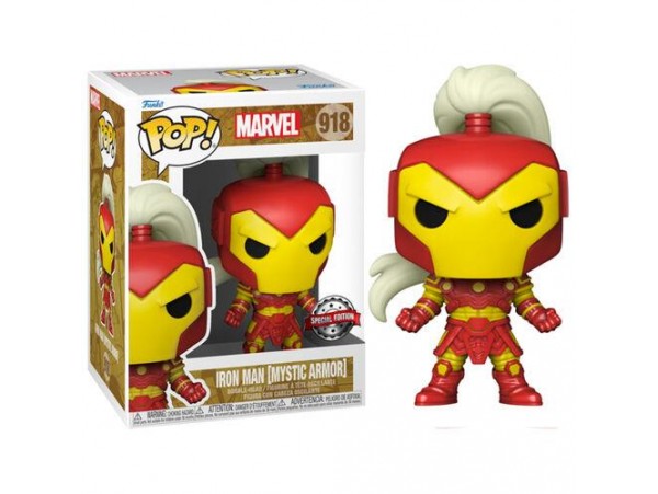 Funko Pop Marvel: Iron Man  Special Edition No:918 Bobble-Head