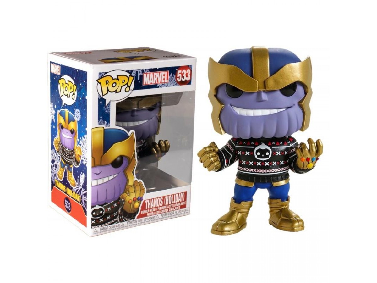 Funko Pop Marvel Thanos Holiday