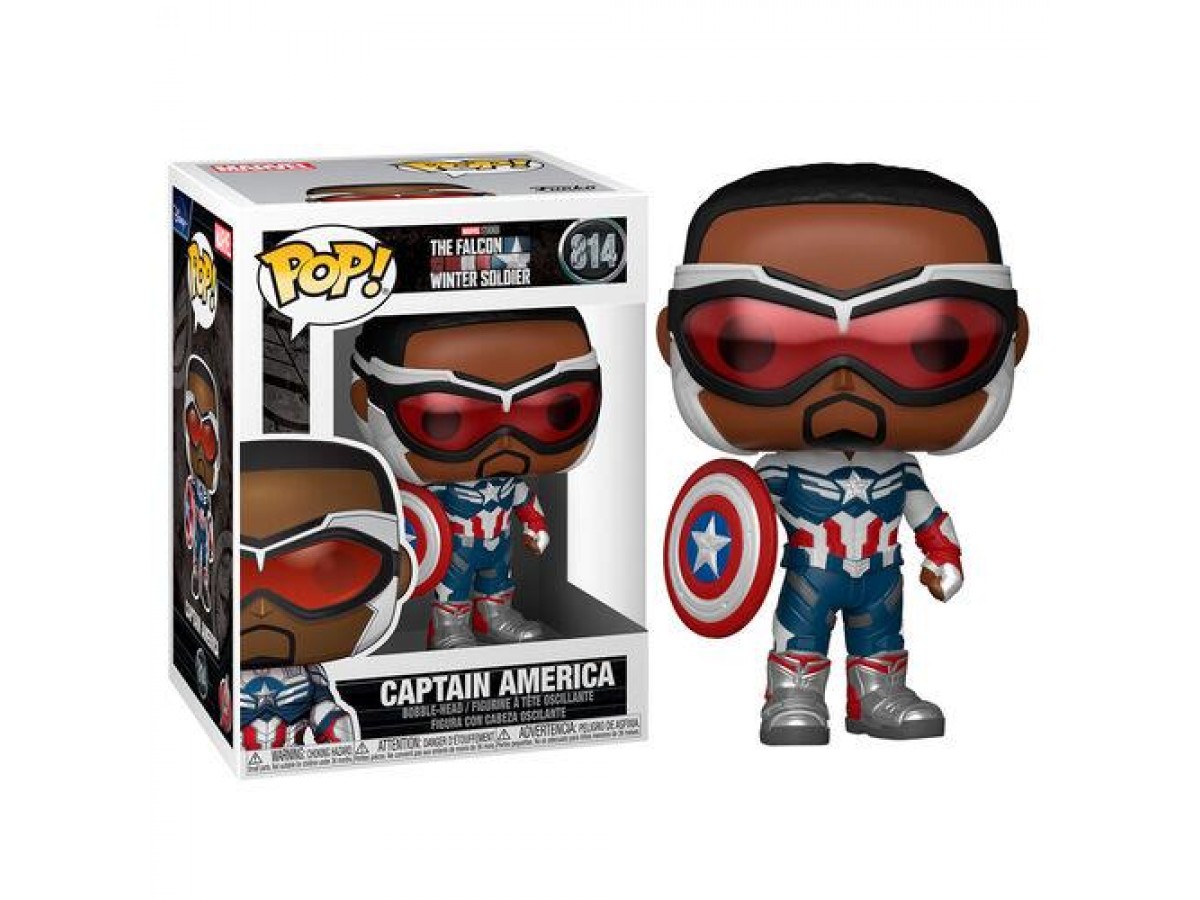 Funko Pop Marvel The Falcon & Winter Soldier Captain America Figürü
