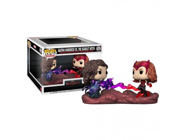 Funko Pop Moment: Marvel Wanda Vision Agatha Harkness VS. The Scarlet Witch Special Edition No:1075 